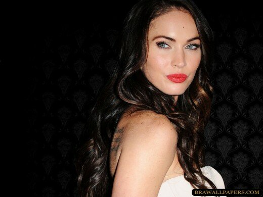 Megan Fox Hot Red Lipstick